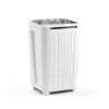 Superday Portable Twin Tub Washing Machine Grey Blue-8