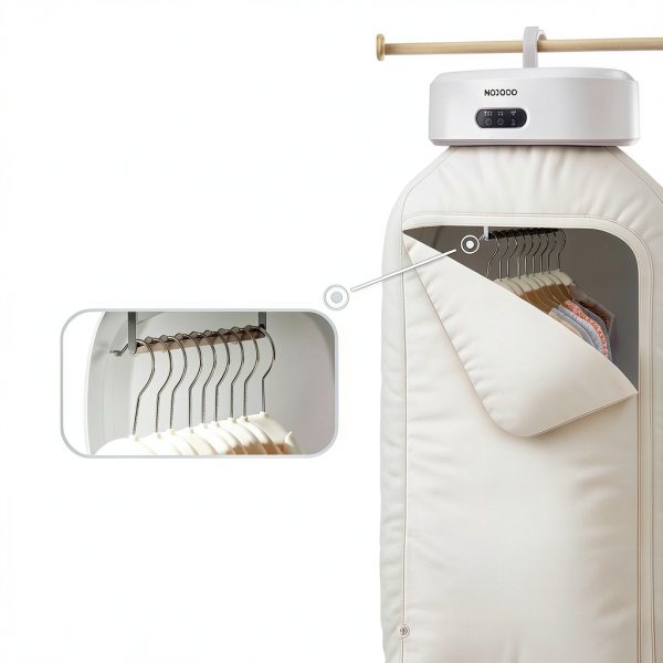 MOJOCO Portable Clothes Dryer Fast Drying LED UV Compact-5