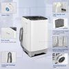 Nictemaw Portable Washer 20Lbs Capacity Touch Control White-7