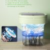 HTWXZX Portable Washing Machine Foldable 16L Green-2