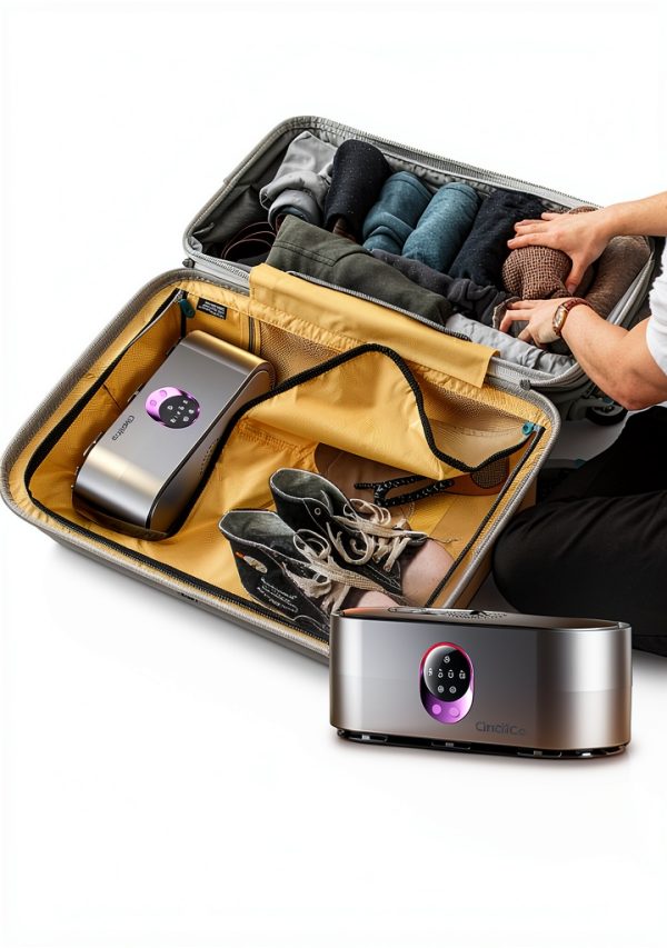 CinGiiCo Portable Clothes Dryer 3D Heat Circulation Grey-2