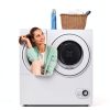 EUHOMY Portable Dryer Compact Front Load White 850W-2