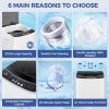 Nictemaw Portable Washer 20Lbs Capacity Touch Control White-3