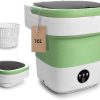 Sangukiro Portable Washing Machine Foldable Green 16L-0