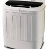 SUPER DEAL Twin Tub Portable Washer White Energy Efficient-7