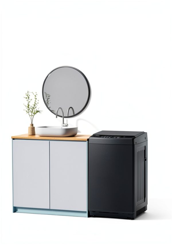 MIDEA Portable Washing Machine Gray Compact Energy Saving-5