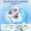 Nictemaw Portable Washer 20Lbs Capacity Touch Control White-8