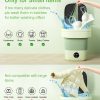 HTWXZX Portable Washing Machine Foldable 16L Green-3