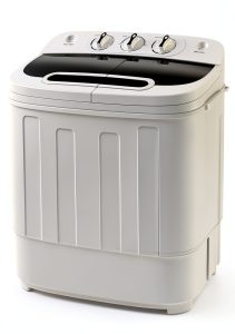SUPER DEAL Twin Tub Portable Washer White Energy Efficient-0