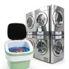 OOBILA Portable Washing Machine Foldable Green GGJHH-5