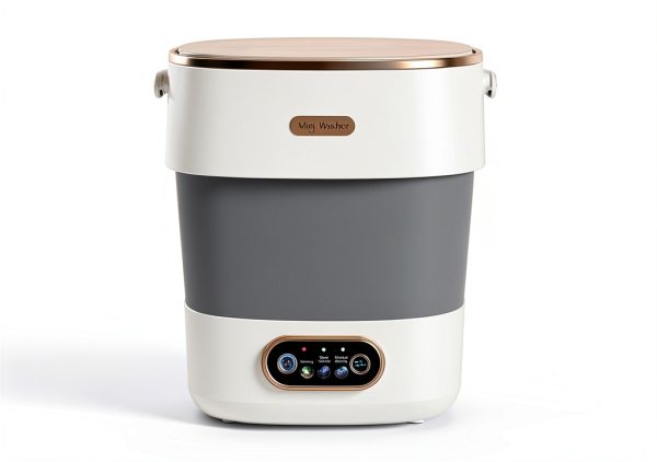 JUJOJB Portable Washing Machine 16L Compact White ZM-017G-2