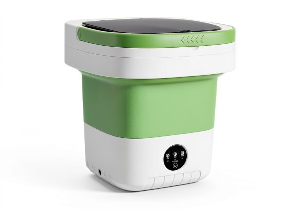 OOBILA Portable Washing Machine Foldable Green GGJHH-1
