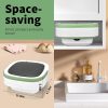 Sangukiro Portable Washing Machine Foldable Green 16L-2