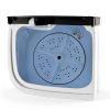 SUPER DEAL Twin Tub Portable Washer White Energy Efficient-4