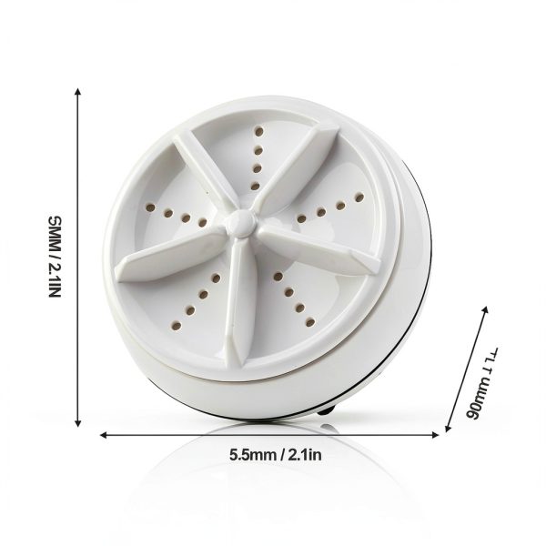Danisse Portable Mini Washing Machine Ultrasonic USB Energy-5