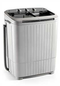 Superday Portable Twin Tub Washing Machine Grey Blue-0