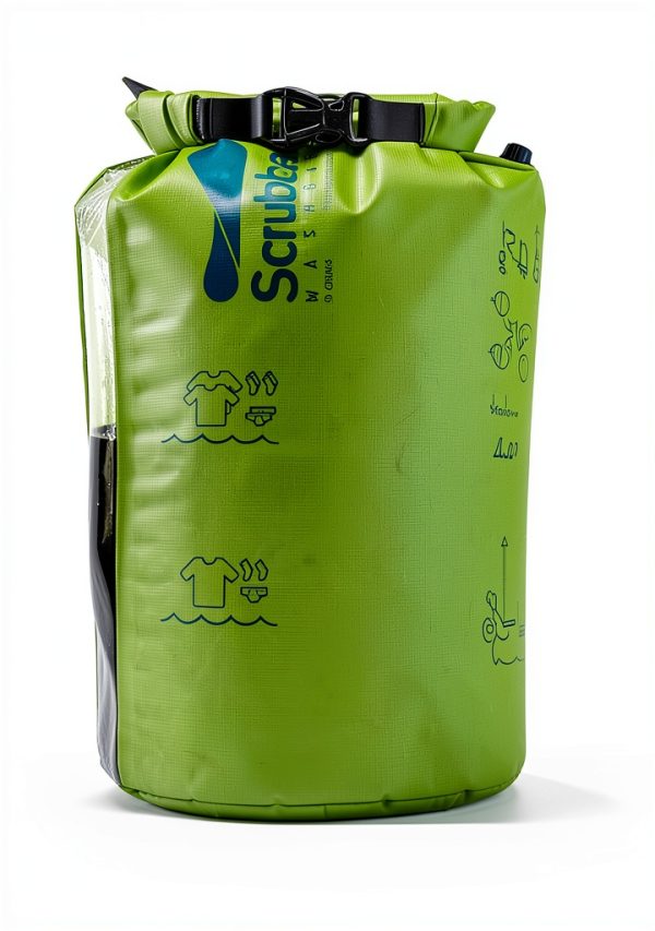 Scrubba Portable Washing Machine Green Travel Laundry-4