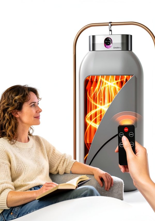 CinGiiCo Portable Clothes Dryer 3D Heat Circulation Grey-5