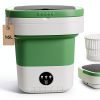 OOBILA Portable Washing Machine Foldable Green GGJHH-0