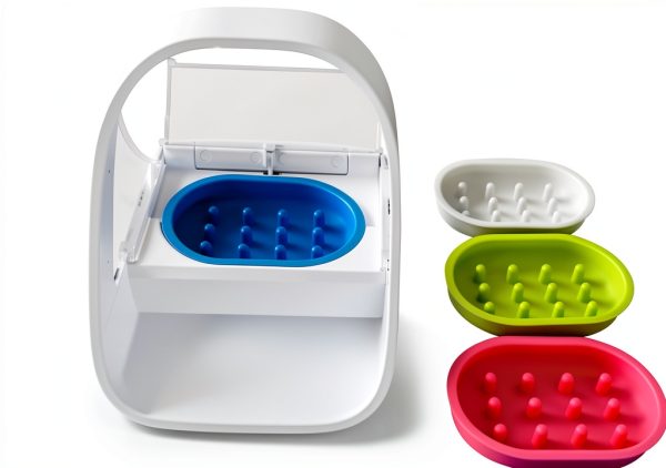 Slow Feeder Bowl by EasyFeastFurryBowls Pet Supplies-1