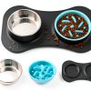 Moupet Dog Slow Feeder 3-in-1 Set with Water Bowl and Non‑Slip Mat-2
