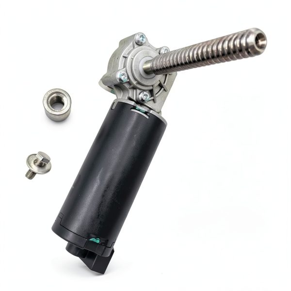 DC12V Worm Motor DOCA 017 Electric Seat Motor with Red Black Wiring-2