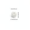 DMiotech Plastic Gears 10 Pack 10 Teeth Worm Gear Set for DIY Models-2