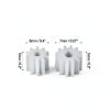 Plastic Gear Wheel 10 & 12 Teeth for Motor Gearbox by MECCANIXITY-1