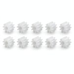 DMiotech Plastic Gears 10 Pack 10 Teeth Worm Gear Set for DIY Models-0