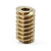 BSTAUTOMATION Brass Worm Gear Set 0.5 20:1 Reduction 3mm/5mm-4