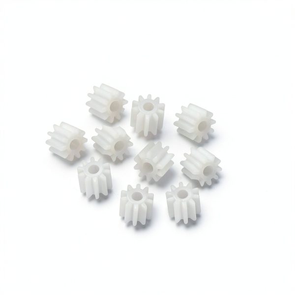 DMiotech Plastic Gears 10 Pack 10 Teeth Worm Gear Set for DIY Models-4