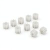 uxcell 10pcs Plastic Worm Gear Set 10 Teeth Model 102A for RC-2