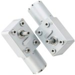 12V 15RPM Gear Motor by GAGIRA High Torque Worm Gear DC Motor 2A 20W-0