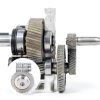 uxcell #45 Steel Worm Gear Set 40T 1.5 Module 40:1 Reduction Rate Right Rotation Drive Gear Box Wheel Reduce Transmission Part (Gear-12mm Bore 63 mm OD, Rod 8mm Bore)-5