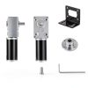 12V DC Worm Gear Motor Copkim 6 Pack with Flange Coupling & Bracket-1