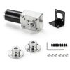 12V DC Worm Gear Motor Copkim 6 Pack with Flange Coupling & Bracket-0